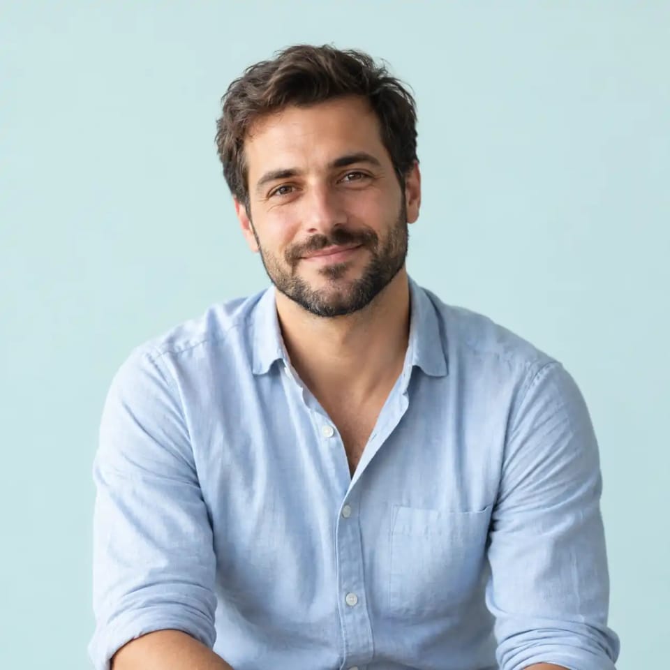 Retrato de Martín Olivera, licenciado en Psicología